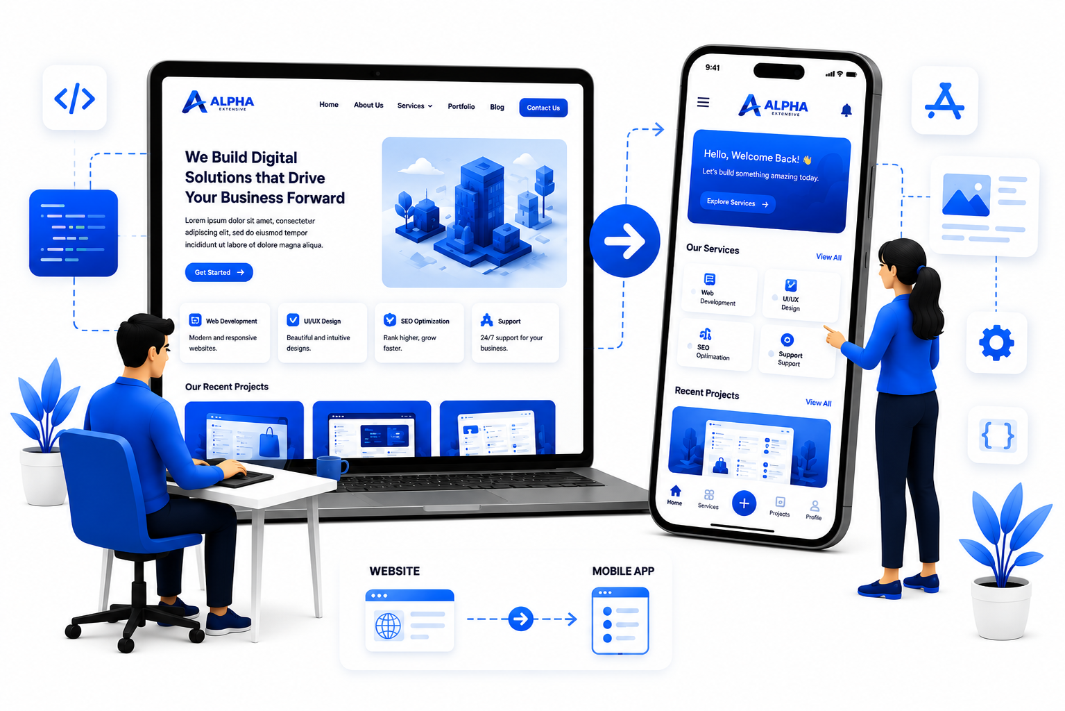 Website To App Development Services
